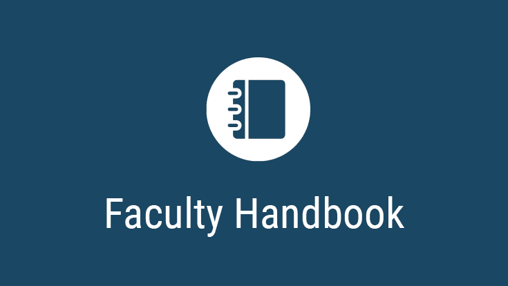 Faculty Handbook (PDF)