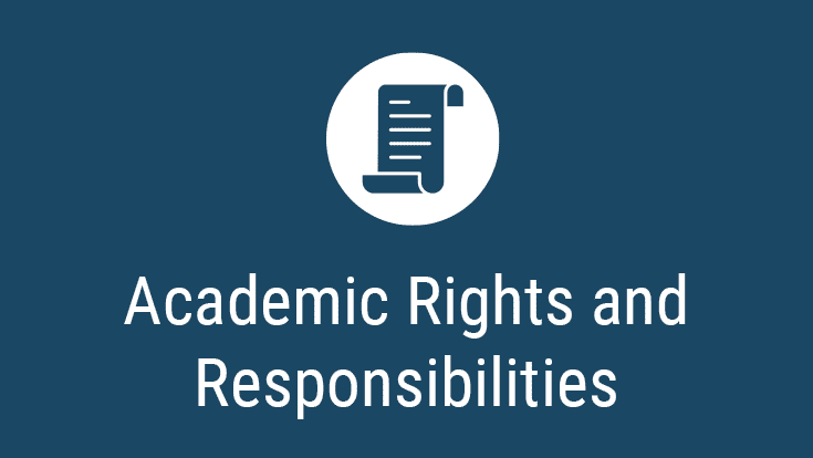 Academic Rights and Responsibilities