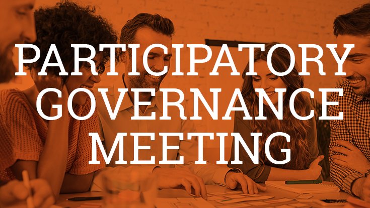 Participatory Governance Meeting graphic